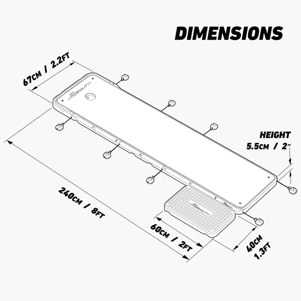 PuttOut - Airbreak - putting mat