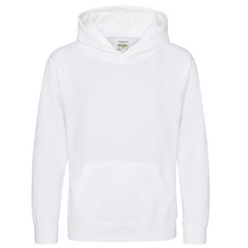 Just Hoods | Kids AWDis Hoodie - Arctic White