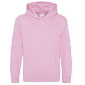 Kids AWDis Hoodie - Baby Pink