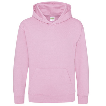 Just Hoods | Kids AWDis Hoodie - Baby Pink