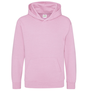 Kids AWDis Hoodie - Baby Pink