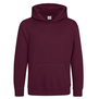 Kids AWDis Hoodie - Burgundy