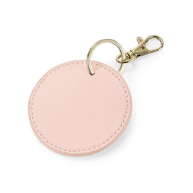 Boutique Circular Key Clip - Soft Pink