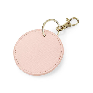Boutique Circular Key Clip - Soft Pink