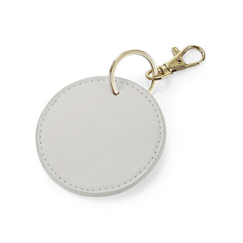 Bagbase | Boutique Circular Key Clip - Soft Grey