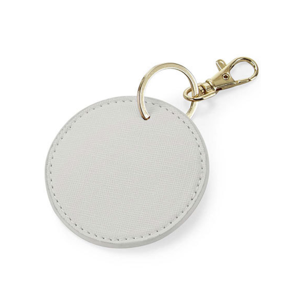 Bagbase | Boutique Circular Key Clip - Soft Grey