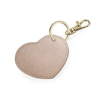 Bagbase | Boutique Heart Key Clip - Rose Gold