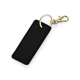 Boutique Rectangle Key Clip - Black