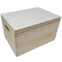Opbergkist rechthoek klepdeksel (groot/40cm)