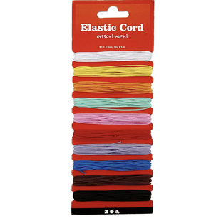 Elastiek - 10 kleuren