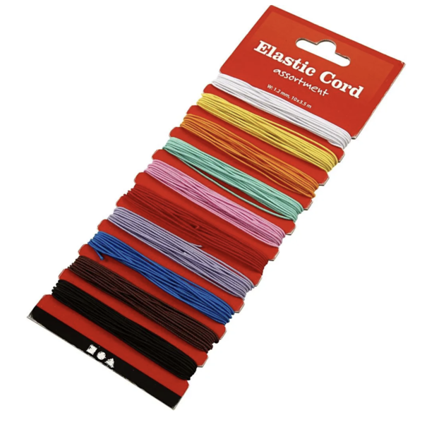 Creativ Company | Elastiek - 10 kleuren