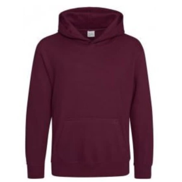 Just Hoods | Kids AWDis Hoodie - Burgundy
