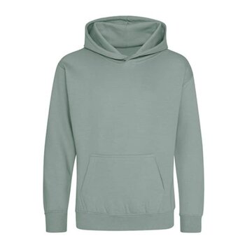 Just Hoods | Kids AWDis Hoodie - Dusty Green
