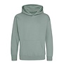 Kids AWDis Hoodie - Dusty Green