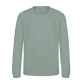 Kids AWDis Sweater - Dusty Green