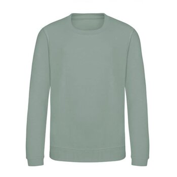 Just Hoods | Kids AWDis Sweater - Dusty Green