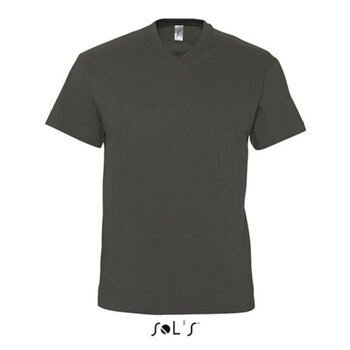 SOL | Men T-shirt V-hals - Dark Grey (solid)