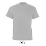 Men T-shirt V-hals - Grey Melange