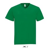 Men T-shirt V-hals - Kelly Green