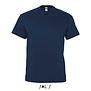 Men T-shirt V-hals - Navy