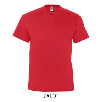 SOL | Men T-shirt V-hals - Red