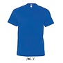 Men T-shirt V-hals - Royal Blue