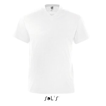 SOL | Men T-shirt V-hals - White