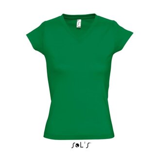 SOL | Women T-shirt V-hals - Kelly Green