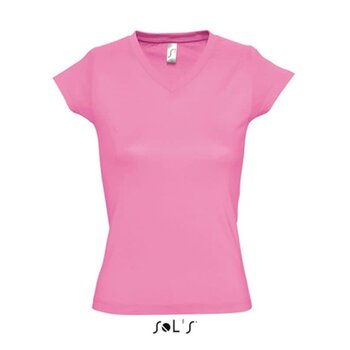 SOL | Women T-shirt V-hals - Orchid Pink