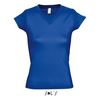 SOL | Women T-shirt V-hals - Royal Blue