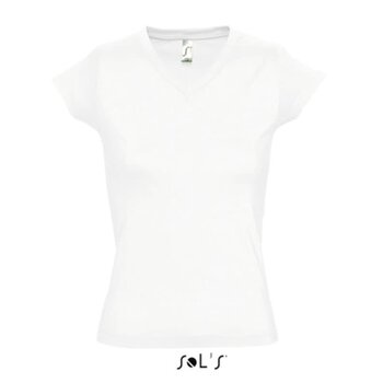 SOL | Women T-shirt V-hals - White