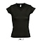 SOL | Women T-shirt V-hals - Deep Black