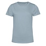 Woman's #Organic T-shirt - Blue Fog