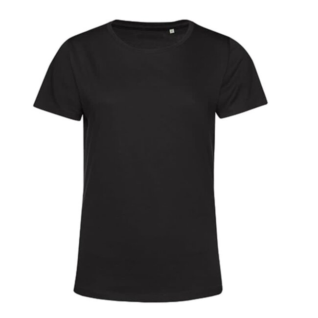 Woman's #Organic T-shirt - Black