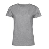 Woman's #Organic T-shirt - Heather Grey