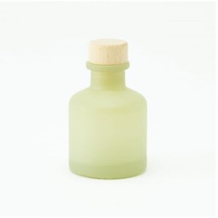 Geurflesje Frosted Zijdegroen - Houten Dop 50ml