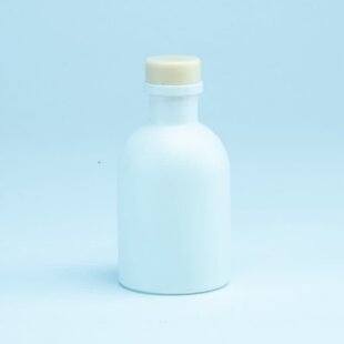 Luxe fles Wit - Naturel Dop / 250ml LARGE