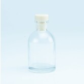 Luxe flesje Transparant - Naturel Dop 50ml