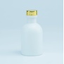 Luxe flesje Wit - Gouden Dop 50ml