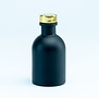 Luxe flesje Zwart - Gouden Dop 50ml