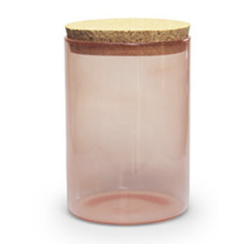 Bokaal MAGNOLIA 700ml met deksel kurk