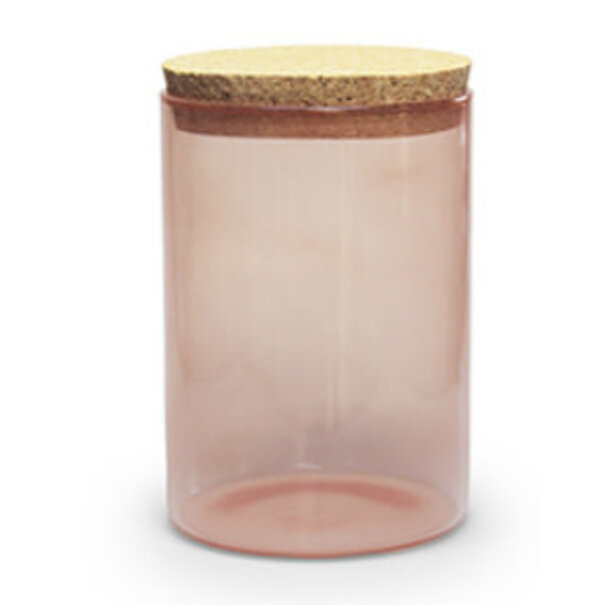Bokaal MAGNOLIA 700ml met deksel kurk