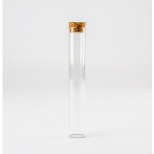 Proefbuisje met kurk - 15cm (per 12st)