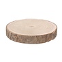 Decoratie boomschijf paulownia natural; +- 25 CM / MIDI