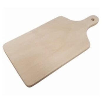 Snijplank met handvat beukenhout