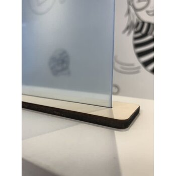 Feeërieke | Triplex Populier kaarthouder met sleuf (2mm)- Groot