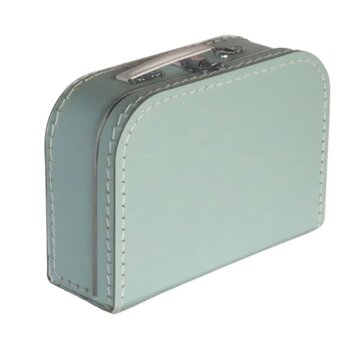 Mintgroen koffertje (25cm)