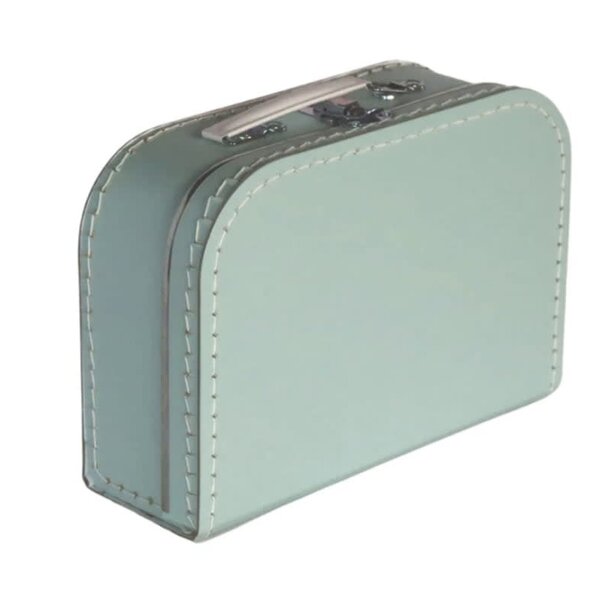 Mintgroen koffertje (25cm)
