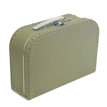 Saliegroen koffertje (25cm)