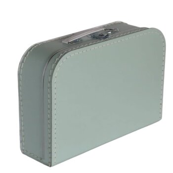 Mintgroen koffertje (30cm)